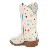 Dan Post Starlett - Botas de vaquera de cuero para niña pequeña / niña grande