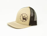 Barbed Wire Buck, Tan/Dark Brown