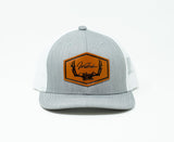 Grey Floral Antler