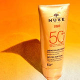 Nuxe Sunscreen Face Cream SPF 50 - Natural Ingredients, Anti-Aging, Non-Comedogenic
