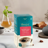 Té de hierbas tostadas de diente de león y chai rojo