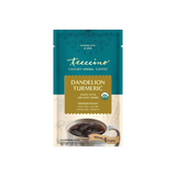 Café de hierbas de diente de león y cúrcuma