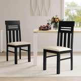 Sillas de comedor Sillas de comedor de respaldo alto Juego de 2