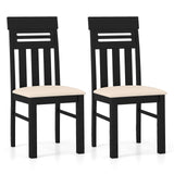 Sillas de comedor Sillas de comedor de respaldo alto Juego de 2