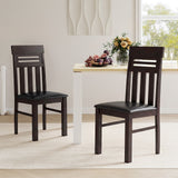 Sillas de comedor Sillas de comedor de respaldo alto Juego de 2