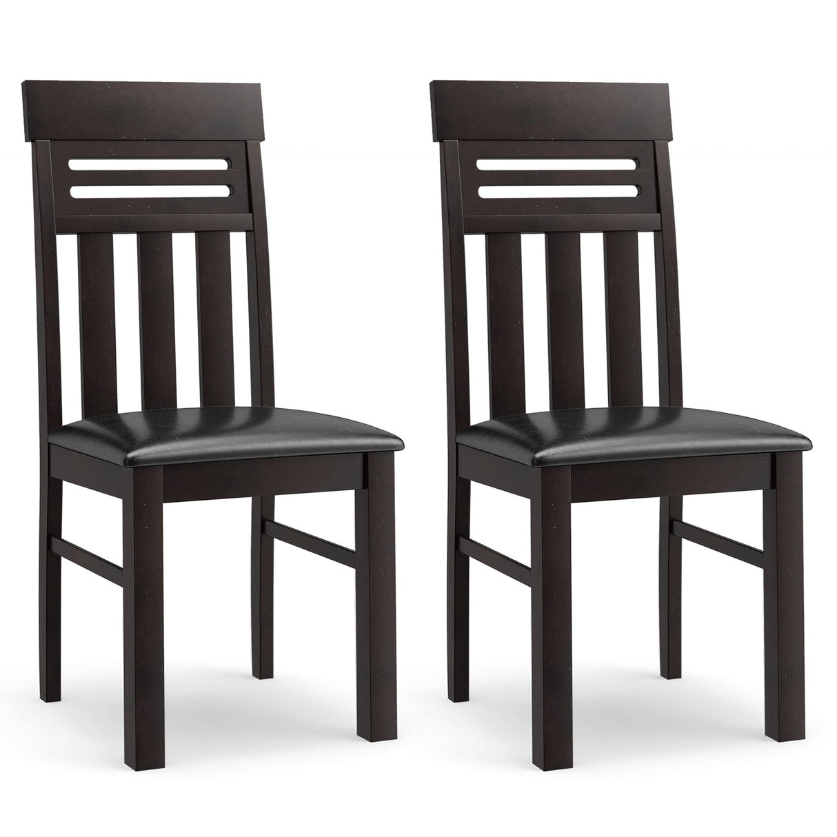 Sillas de comedor Sillas de comedor de respaldo alto Juego de 2