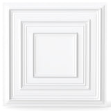 Drop Ceiling Tiles 24" x 24" PVC Ceiling Panels with 3D Decorative Patterns 12-Pack-White