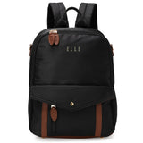 Mochila Luxe Journey de 18L en sarga y cuero vegano