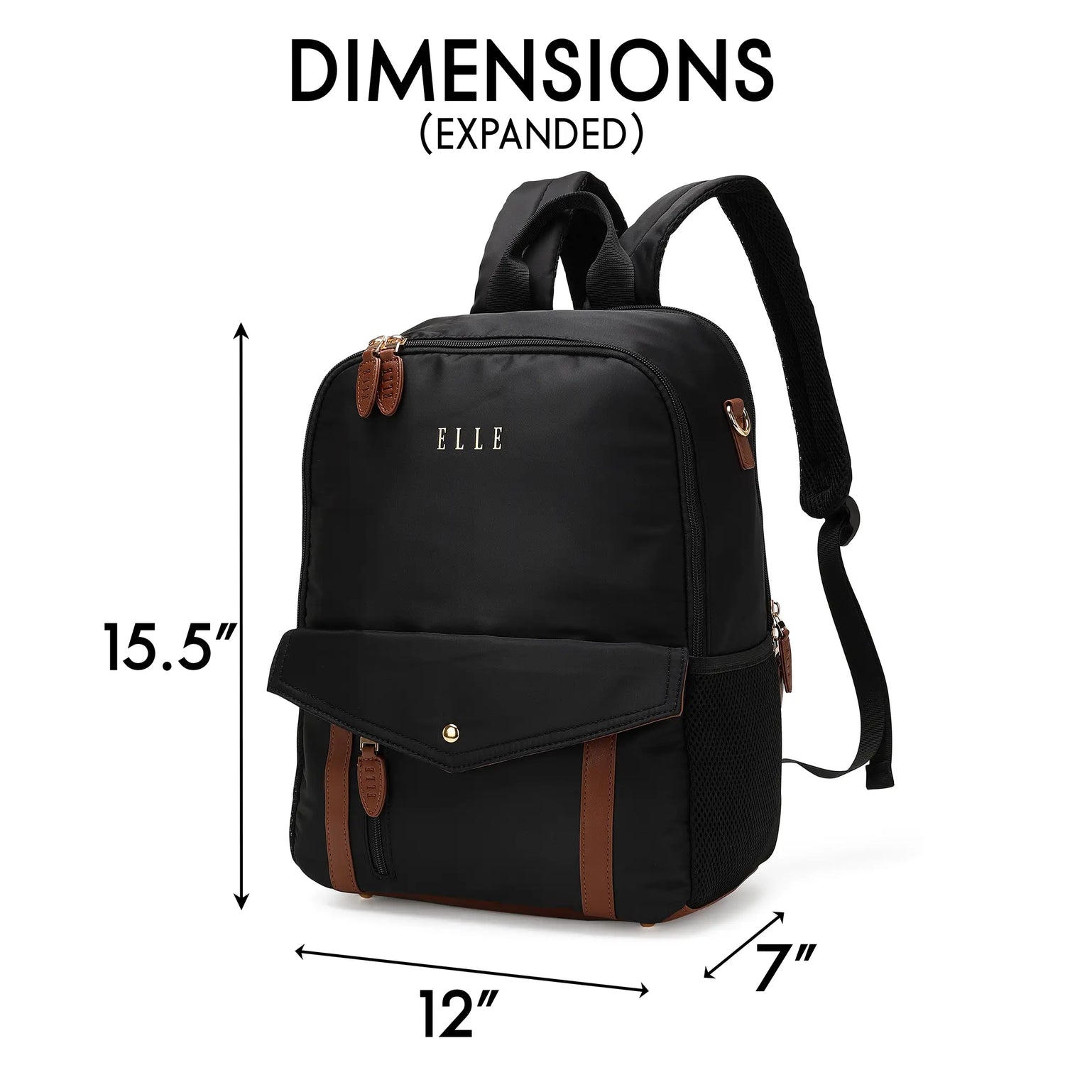 Luxe Journey Expandable 5 Piece Retro Luggage Set