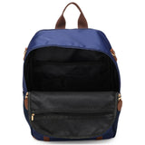 Mochila Luxe Journey de 18L en sarga y cuero vegano