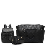 Juego de fin de semana de 3 piezas Compass: mochila y bandolera