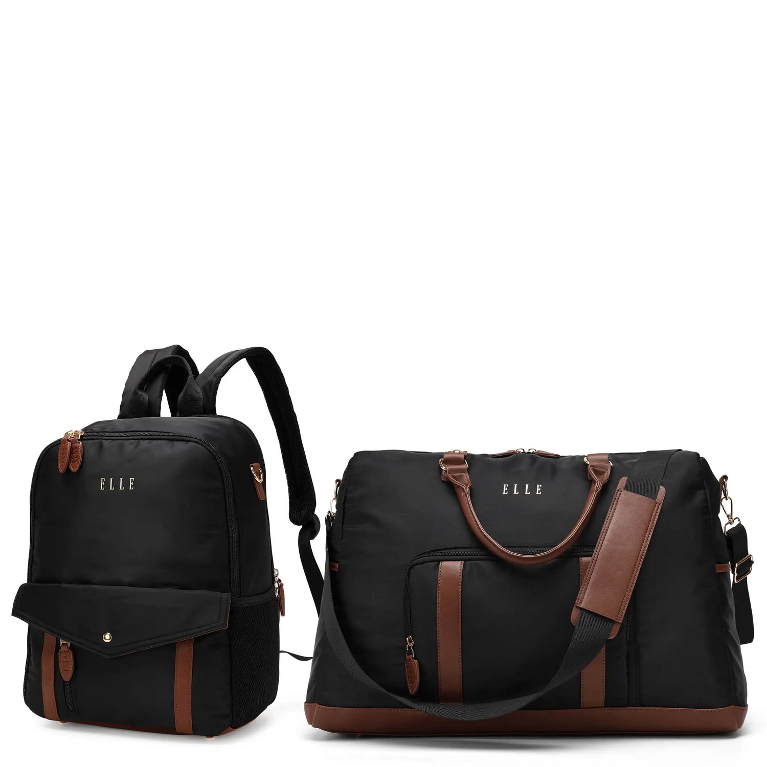 Juego de weekender y mochila Luxe Journey de 2 piezas
