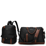 Juego de weekender y mochila Luxe Journey de 2 piezas