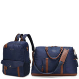 Juego de weekender y mochila Luxe Journey de 2 piezas