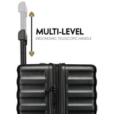 Juego de maletas elegantes de 3 piezas expandibles Excursion