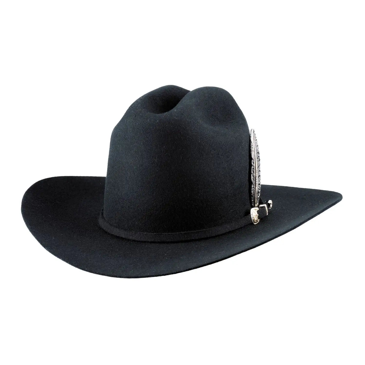 Sombrero vaquero de fieltro de piel Bullhide El Mitotero - (8X) para hombre