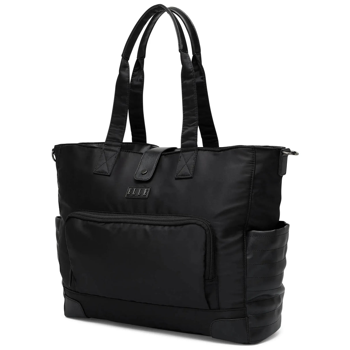Bolsa de fin de semana Voyage de 25 L de sarga y piel vegana