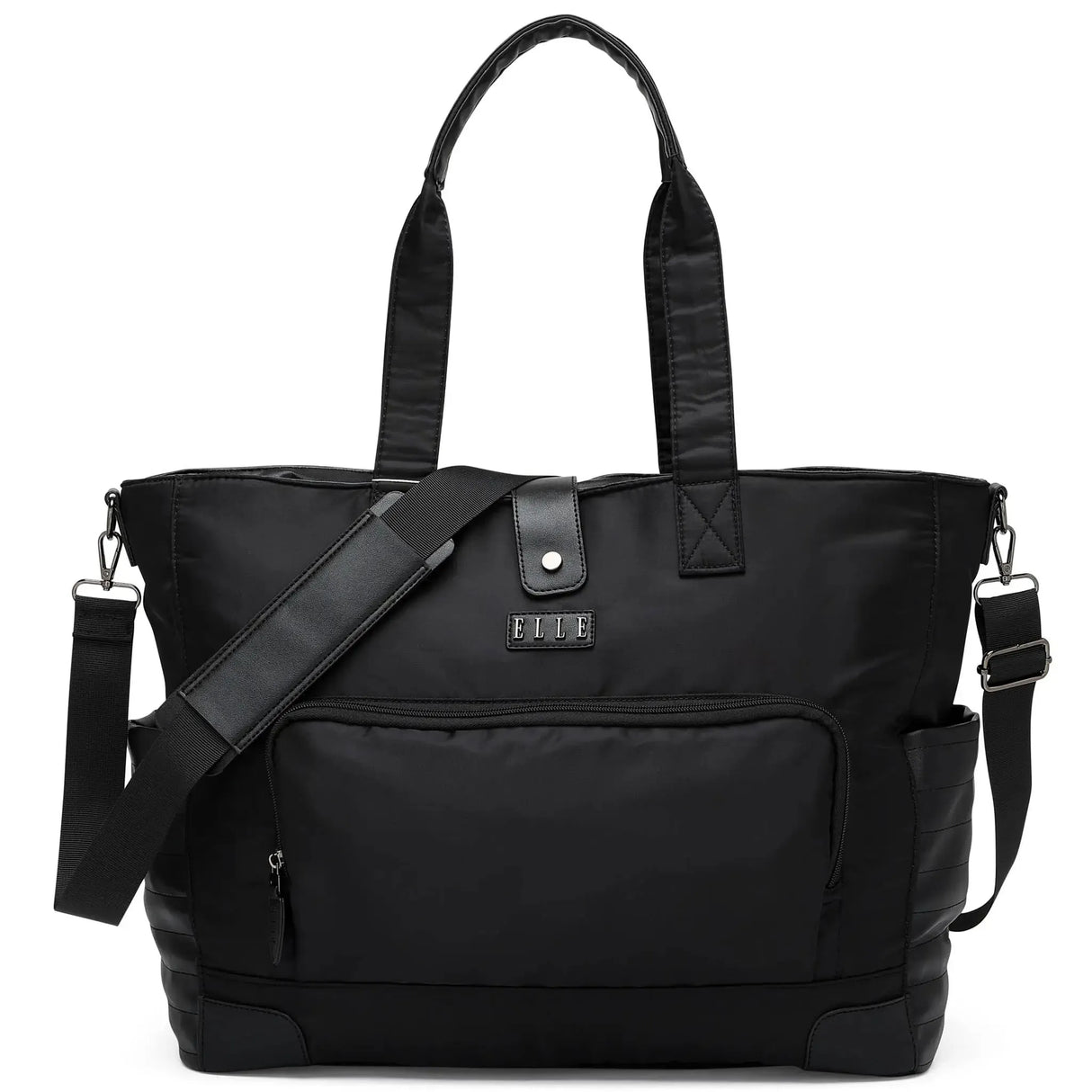 Bolsa de fin de semana Voyage de 25 L de sarga y piel vegana