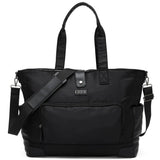 Bolsa de fin de semana Voyage de 25 L de sarga y piel vegana