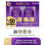 Bioxcin Collagen Biotin Shampoo - Hypoallergenic, Paraben-Free Hair Care for Thin Hair