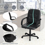 Silla de oficina ergonómica con ruedas de 360 grados