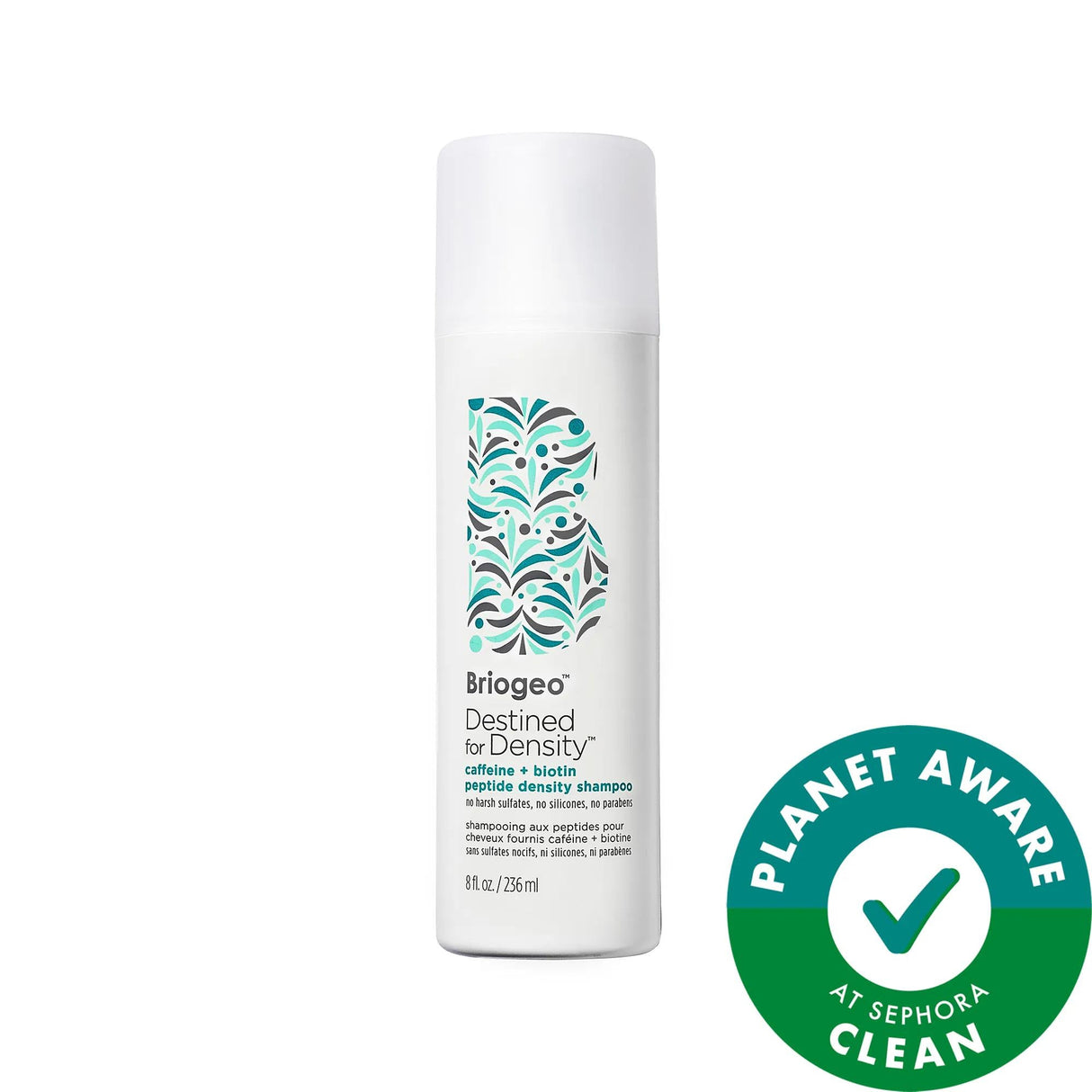 Briogeo Density-Boosting Shampoo for Thicker, Fuller Hair - Vegan, Cruelty-Free, Fine Hair Care