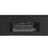 26 Inch Infrared Electric Fireplace Insert with Remote Control-Black
