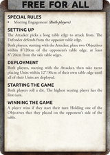 Flames of War: Mission Cards