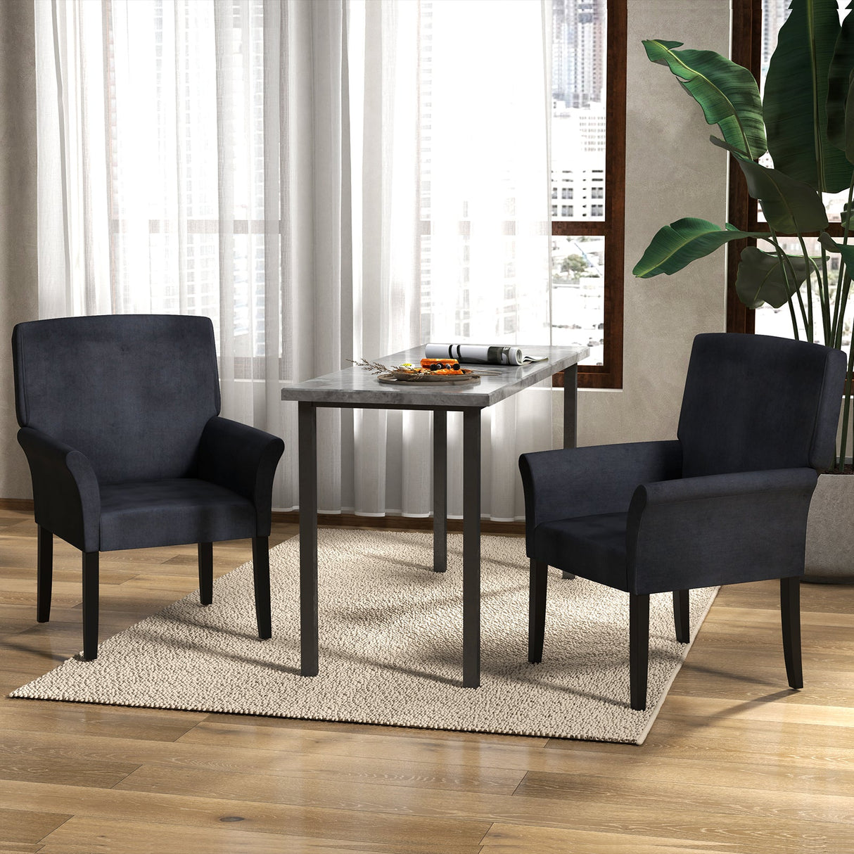 Sillón ejecutivo para invitados, sala de espera, sillón con brazos
