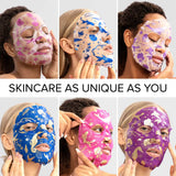 Mascarilla facial hidratante de colágeno