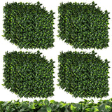 12 Pieces 20 x 20 Inch Artificial Topiary Gardenia Shrub Grass Panels