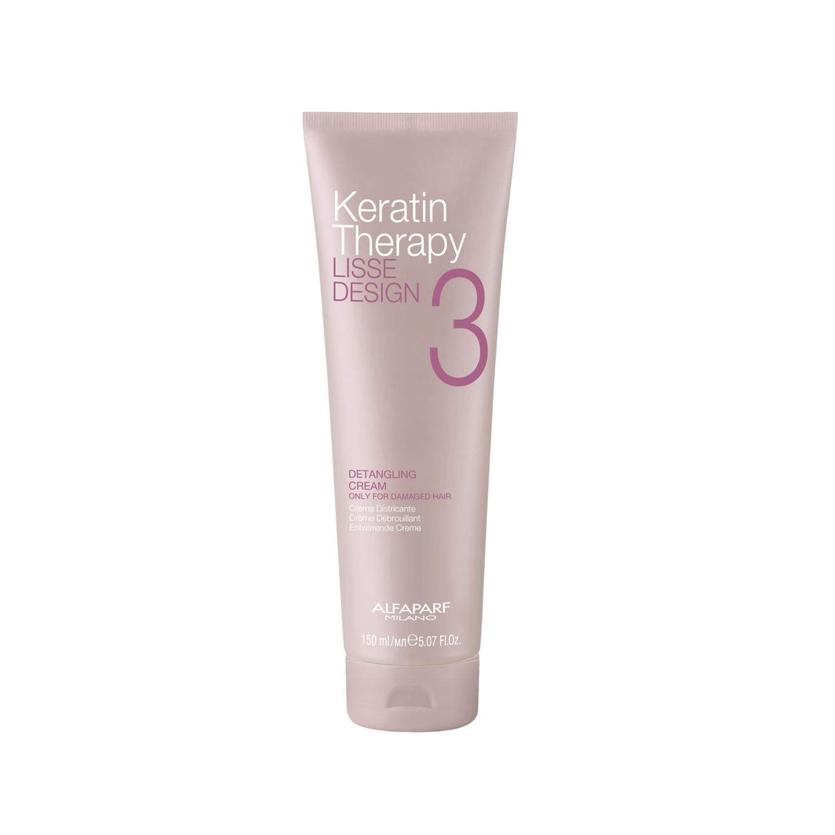 Alfaparf Keratin Therapy Lisse Design 3 Detangling Cream - Nourishing, Smoothing, 150ml