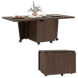 Mesa de centro plegable con armario de almacenamiento Mesa central extensible