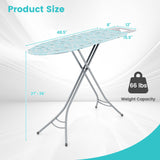 Tabla de planchar plegable con reposaplanchas y altura regulable