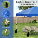 Foldable 10 X 10 Feet Pop up Canopy Tent with Wheeled Bag