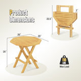 Mesa de centro octogonal de madera de teca con patas en forma de X y tablero de listones