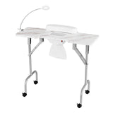 Folding Manicure Nail Table with Electric Dust Collector