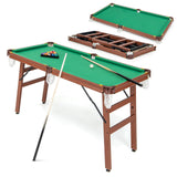 Mesa de billar portátil plegable con niveladores de patas ajustables