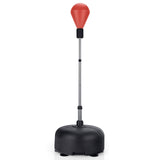 Adjustable Freestanding Punching Bag with Boxing Gloves