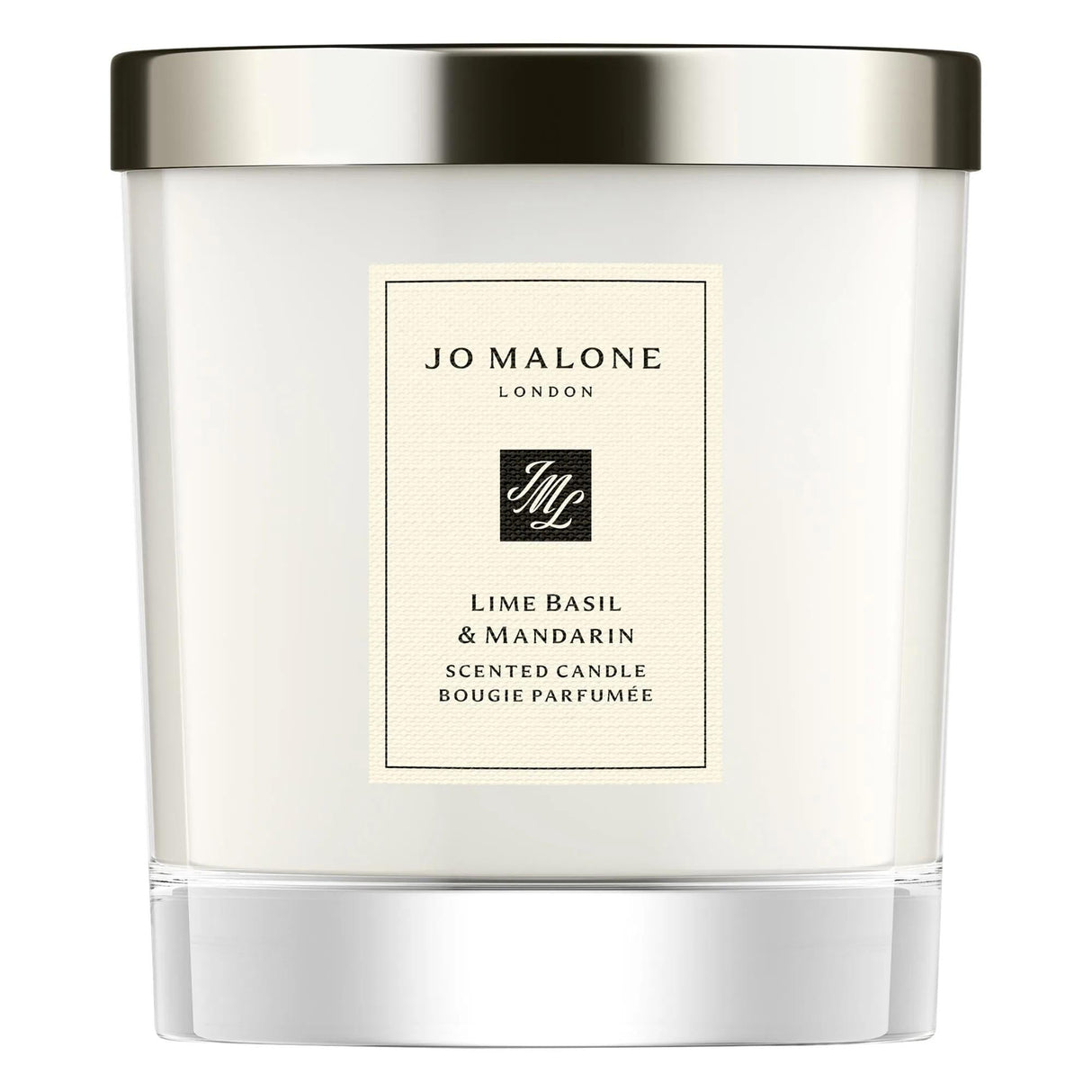 Jo Malone London Lime Basil & Mandarin Scented Candle - Luxury Home Fragrance, Long-Lasting Candle