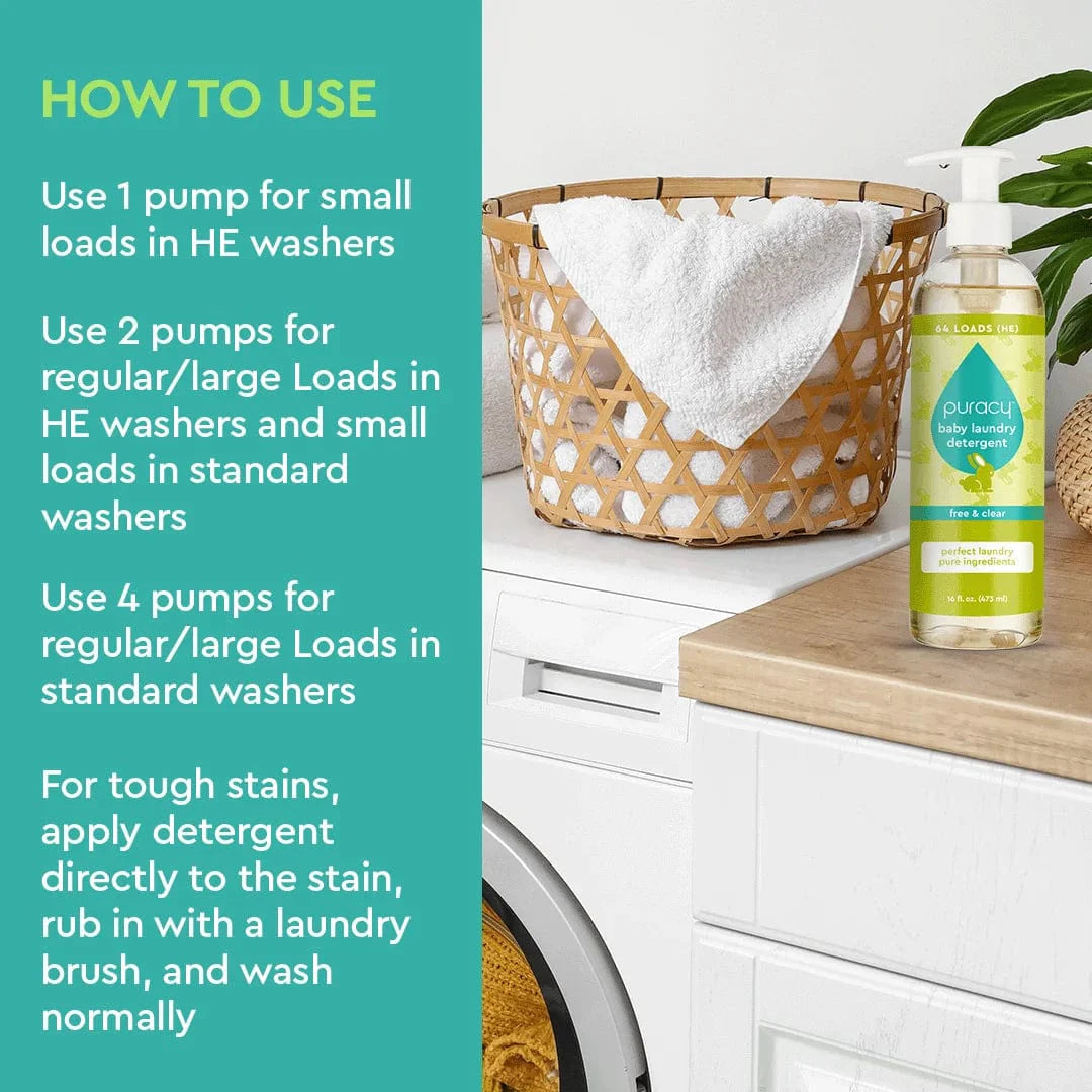 Detergente para ropa de bebé