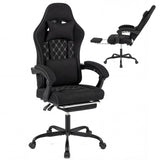 Gaming Chair Height Adjustable Computer Chair with Headrest Video Game Chair