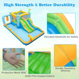 Giant Inflatable Water Slide for Kids Aged 3-10 Years (without Blower)