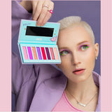 Soda Far Kawaii Eyeshadow Palette: Unleash Vibrant Manga Eyes with Highly Pigmented, Easy-to-Blend Colors