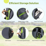 Golf Stand Bag Lightweight Golf Bag with 8 Way Top Dividers and 5 Zippered Pockets