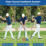 Entrenador de swing de golf Click Stick Ayuda de entrenamiento de swing para velocidad, flexibilidad, equilibrio