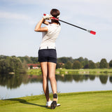 Entrenador de swing de golf Click Stick Ayuda de entrenamiento de swing para velocidad, flexibilidad, equilibrio