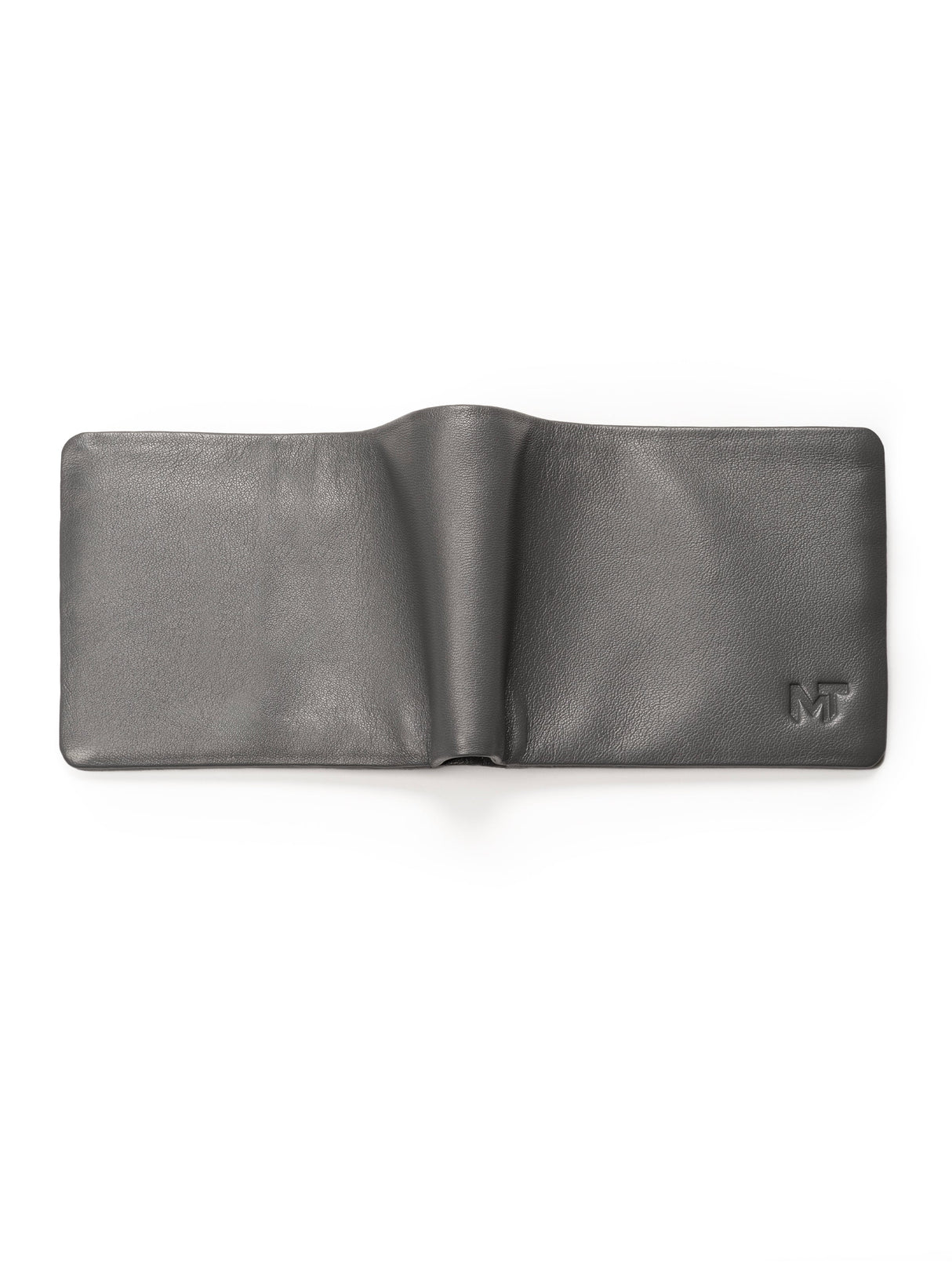 Cartera plegable gris Duke