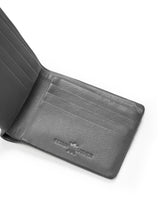 Cartera plegable gris Duke