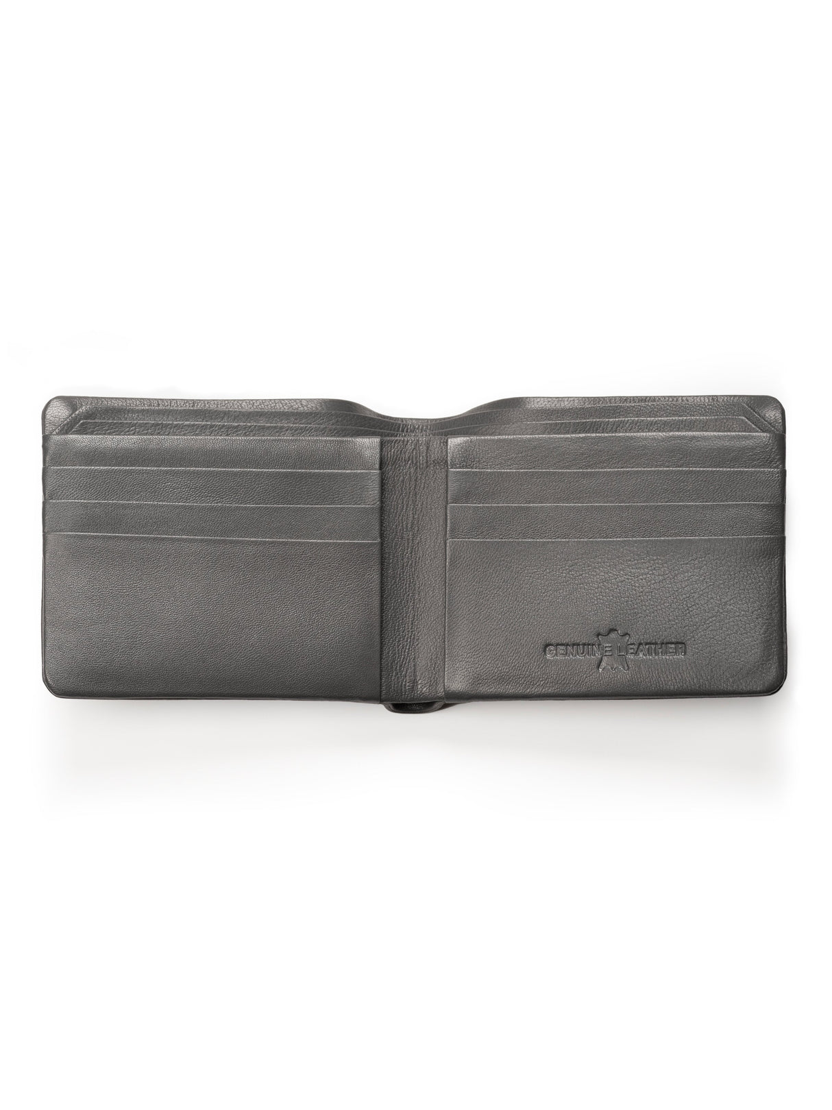 Cartera plegable gris Duke